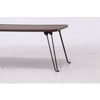 不二貿易 ローテーブル 幅800×奥行400×高さ310mm ブラウン 10862 1台（直送品）