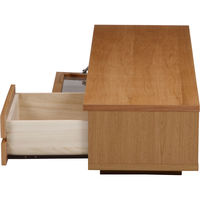 不二貿易 ＴＶ台 ノイエル 150 幅1500×奥行450×高さ305mm ナチュラル 12942 1台（直送品）