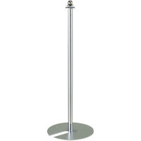 ストア・エキスプレス ロープパーティションスタッキングタイフ クローム　1台 6269-406 1セット（直送品）