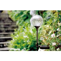 キシマ クラックボールスティック ソーラーガーデンライト Crackball KL-10390 1個（直送品）