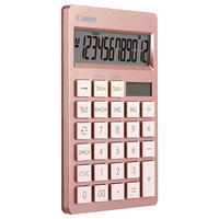 キヤノン 電卓 HS-1200TC-PK ピンク 1個