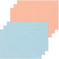 封筒 しあわせ 6枚入 クローバー柄 20464006 1セット（3冊） デザインフィル（直送品）