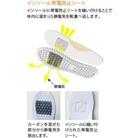 【ナースシューズ/靴】住商モンブラン シューズ 兼用 白 24.5cm FF-201 1足