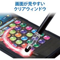 タッチペン スタイラスペン 超感度 パズルゲーム専用 ブラック P-TPGCPZBK エレコム 1個