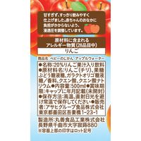【5ヵ月頃から】WAKODO 和光堂 ベビーのじかん アップルウォーター 1セット（500ml×24本）