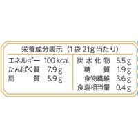 カンロ サクポリ納豆スナック旨みしょうゆ味 21g 1セット（6袋）