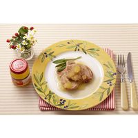 明治屋 果実実感 しゃきしゃきリンゴジャム 340g 1個