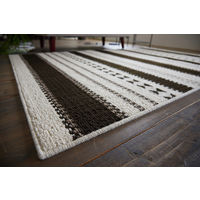 スミノエ HOMRUG GRANWOOLグランウール 抗菌・抗ウィルスラグ フォークモコ 1300×1900mm アイボリー 1枚（直送品）