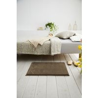 スミノエ BIGSIZZERUG 消臭・防炎マット スミトロンサキソニー 500×800mm ブラウン 1枚（直送品）