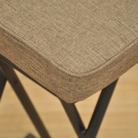 エイ・アイ・エス 折畳ハイスツール ブラウン AAHS-400 BR 1脚（直送品）