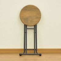 エイ・アイ・エス 木製折畳チェア 背無し ブラウン AAWO-110 BR 1脚（直送品）