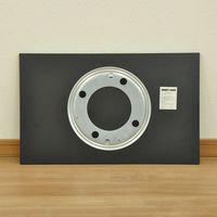 エイ･アイ･エス TV回転台 幅650×奥行400×高さ24mm ブラック RTV-650B BK 1台（直送品）