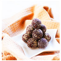 トム＆ルーク フルーツ＆ナッツチョコレートスナックボール ダークストロベリー8個 1袋 チョコレート