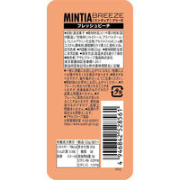 MINTIA（ミンティア） ブリーズ フレッシュピーチ 1セット（24個） アサヒグループ食品