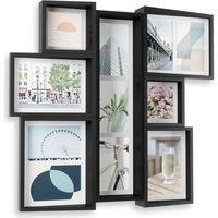 アントレックス Umbra エッジ 壁掛けフレーム マルチウォールディスプレイ 幅581×奥行64×高さ530mm ブラック 1個（直送品）