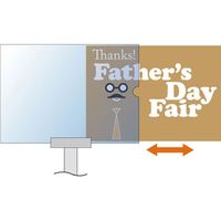 常磐精工 フロアサインスタンド A3横 DOYA3-A3Y 1台（直送品）