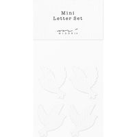 デザインフィル ミニレターセット シール付 空色ノキモチ 91802608 1セット(3冊)