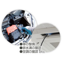 USBカメラ USB-A/Type-C接続 隙間に入るスリムなUSBカメラ グースネックタイプ UC-03 1個 ミヨシ