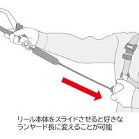 ハーネス用ランヤード VR150シングルL8 A1VR150-L8 1個 TJMデザイン（直送品）