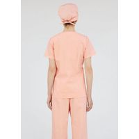 住商モンブラン 手術下着 レディス 半袖 グリーン LL 58-065 1枚　スクラブ（直送品）