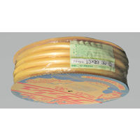 中部ビニール工業 フラッシュホース15×20(イエロー) 30m I15-30Y 1本（直送品）