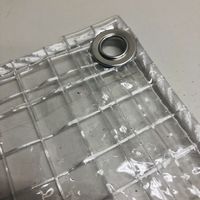 まつうら工業 糸入り透明シート LK1000 約2.7×2.7m MF-LK1000-2727 1セット(1枚×3)