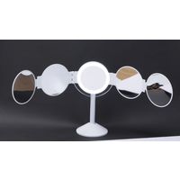 谷村実業 LEDライト付き5面鏡 a24341 1個（直送品）