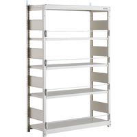 TRUSCO スチールラック 災害備蓄ラック M1.5型 1160X445X1800 5段単体 M1.5-DS6445 1台(1個)（直送品）