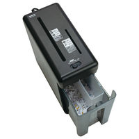 ナカバヤシ パーソナルシュレッダー ノイズレス スリム ブラック クロスカット NSE-NLC02BK（直送品）