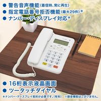 オーム電機 シンプルホン 迷惑電話対策機能付き 05-2992 1台