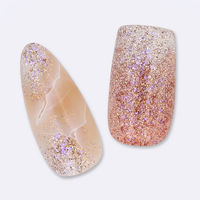 TSUMEKIRA(ツメキラ) ネイルシール ×maki セレクトフラッシュグリッター salmon MAK-GLI-005（直送品）