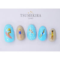 TSUMEKIRA(ツメキラ) ネイルシール flicka nail arts プロデュース1 4seasons GIRLS Summer（直送品）
