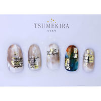 TSUMEKIRA(ツメキラ) ネイルシール noble Grunge-ish (ジェル専用) NO-GRU-101 1セット(3枚)（直送品）