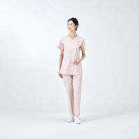 住商モンブラン パンツ レディス 半ゴム ペールピンク 3L UM700-6/0 1枚　スクラブ（直送品）