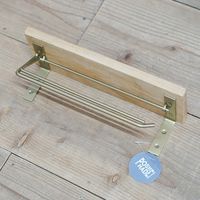 ポッシュリビング トイレットペーパーホルダー ダブル アンティークG W31×D11×H9cm アイアン/マンゴーウッド 41380 1個（直送品）