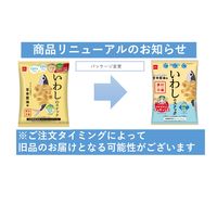 素材市場 いわしのスナックほんのり生姜香る、甘辛醤油味 61g 1セット（1袋×6） おやつカンパニー スナック菓子