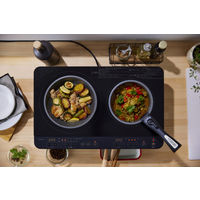 アイリスオーヤマ 2口IHコンロ脚付き IHK-WT41S-B 1台