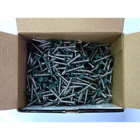 山喜産業 ステンレス着色役物ビス つや消し緑 3.8×25mm SY-25M 1箱(500本入)（直送品）