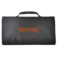 メテックス スーパーメガパワーステーション+40ソーラーパネル SSBSMPB+SSBSP-40W 1セット（直送品）