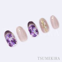 イングカワモト TSUMEKIRA(ツメキラ) ネイルシール MOMOボタニカル NN-MOM-105 1セット(3枚)（直送品）