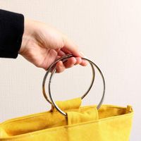 日本紐釦貿易 O型 金属持ち手 リングハンドル ゴールド 内径10cm 2個入 SGM-RING100-G 1セット(2個入×2袋/合計（直送品）