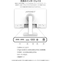 ジャパンネクスト  21.5インチ 液晶ディスプレイ(1920x1080/タッチパネル/IPS) JN-IPS2152FHDR-C65W-T（直送品）