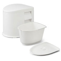 アイリスオーヤマ ポータブルトイレ TP-420V ホワイト 1台（わけあり品）