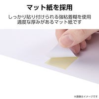 ラベルシール 表示・宛名ラベル プリンタ兼用 44面 A4  四辺余白 50シート エレコム EDT-ECNL44S50 1個（直送品）