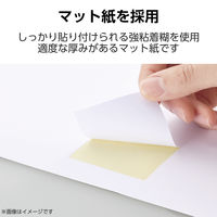 ラベルシール 表示・宛名ラベル プリンタ兼用 10面 A4  四辺余白 22シート エレコム EDT-ECNL10S22 1個（直送品）