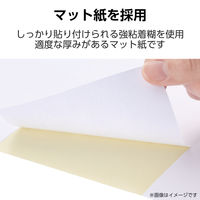 ラベルシール 表示・宛名ラベル プリンタ兼用 8面 A4  余白なし 50シート エレコム EDT-ECNL8S50 1個（直送品）