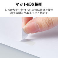 ラベルシール 表示・宛名ラベル プリンタ兼用 125面 A4  角丸 10シート エレコム EDT-ECNLR125S10 1個（直送品）