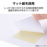 ラベルシール 表示・宛名ラベル プリンタ兼用 12面 A4  角丸 50シート エレコム EDT-ECNLR12AS50 1個（直送品）