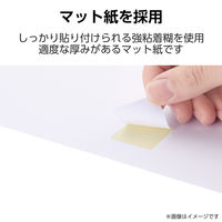 ラベルシール 表示・宛名ラベル プリンタ兼用 30面 A4  角丸 50シート エレコム EDT-ECNLR30S50 1個（直送品）