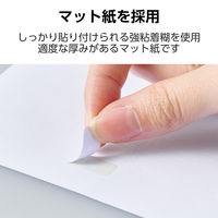 ラベルシール 表示・宛名ラベル プリンタ兼用 150面 A4  角丸 10シート エレコム EDT-ECNLR150S10 1個（直送品）